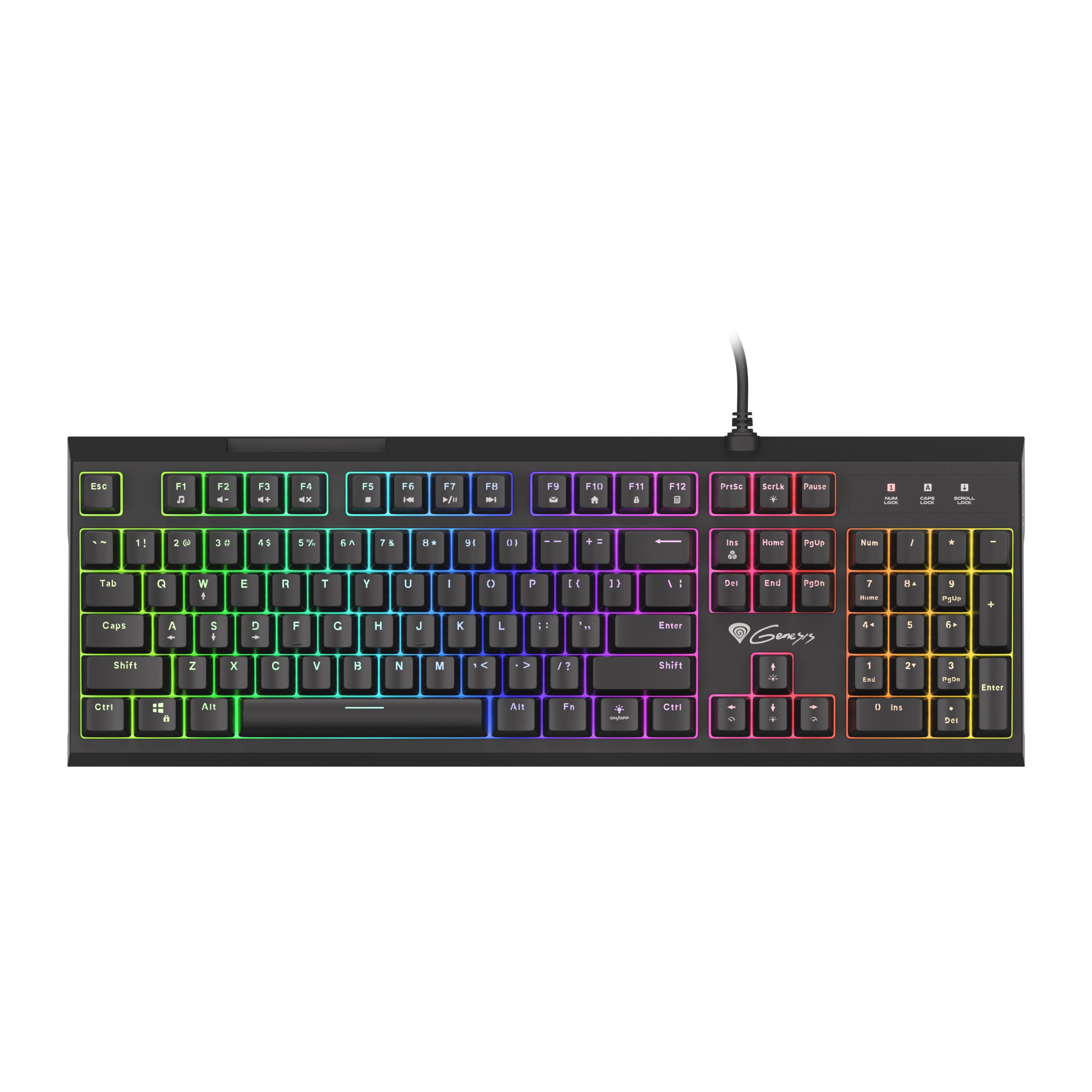 Genesis Thor 210 RGB Hybrid Mechanical Keyboard Genesis Thor 210 RGB Hybrid Mechanical Keyboard